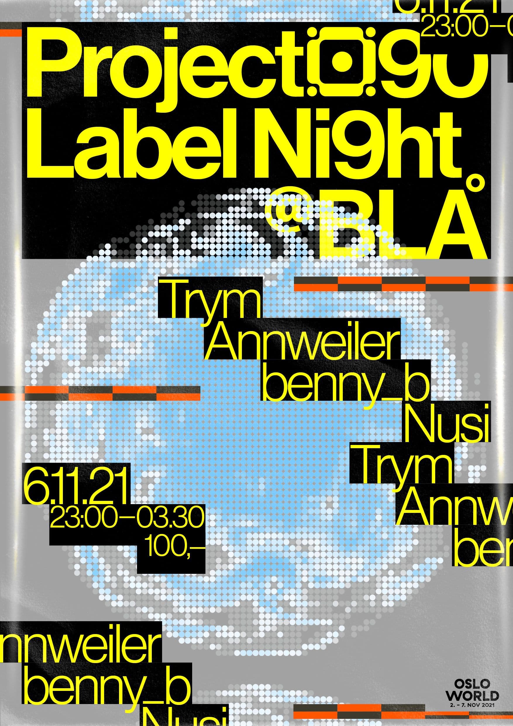 Label Night @ Blå for Oslo World